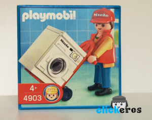 Playmobil repartidor Miele promocional