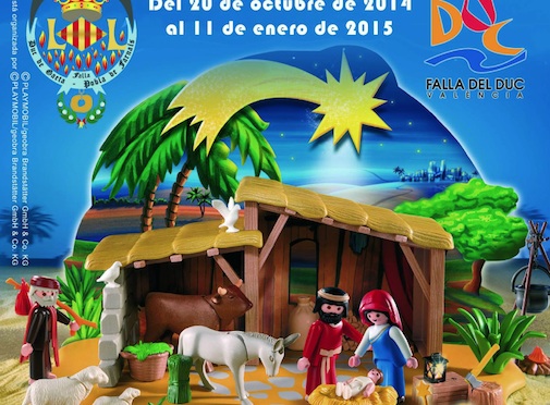 Belén de Playmobil Falla Duque de Gaeta Valencia