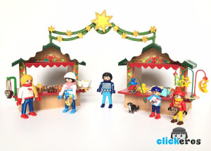 mercadillo playmobil, playmobil 5587, vedes