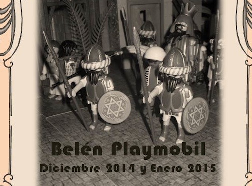 Belén de Playmobil en Alcalá de Henares