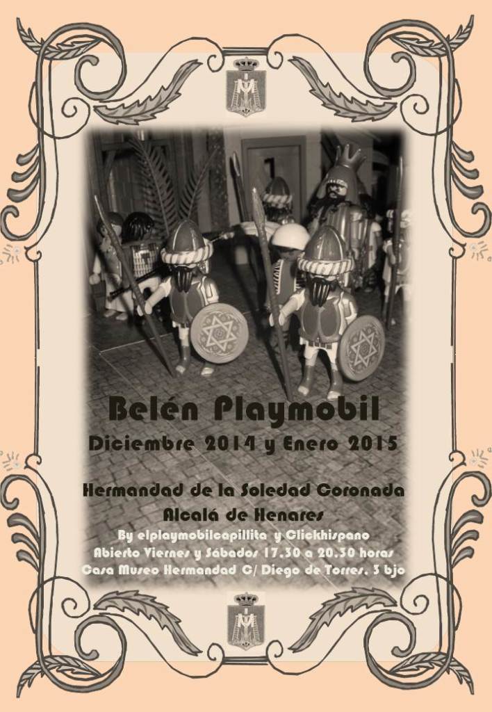 Belén de Playmobil en Alcalá de Henares