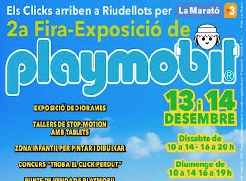 Feria-Expo de Playmobil Riudellots