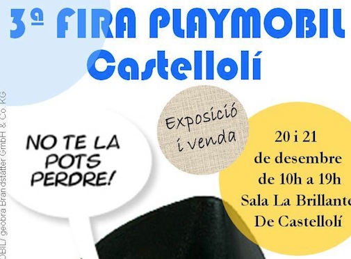 Feria Playmobil en Castellolí