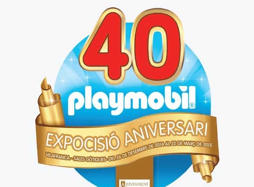 Exposición 40 Aniversario de Playmobil
