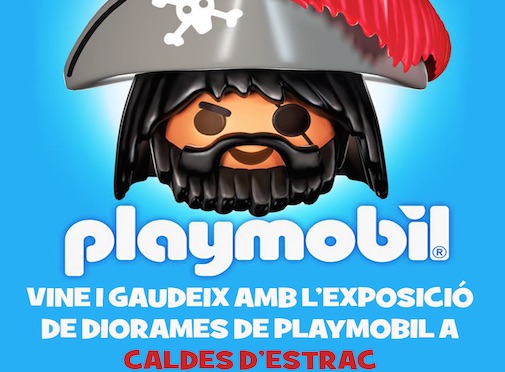 Exposición de Playmobil en Caldes d' Estrac