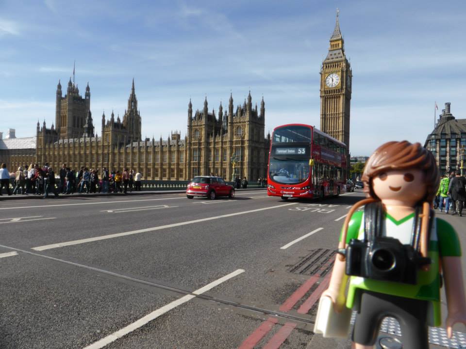 Tim, el Playmobil viajero Londres